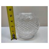 WATERFORD Crystal Rose Bowl Glandore