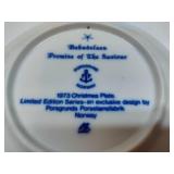 Porsgrund Collectible Christmas Plates