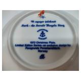 Porsgrund Collectible Christmas Plates