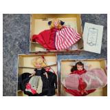Nancy Ann Storybook Dolls in Original Boxes