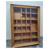 Wooden Mini Display Case