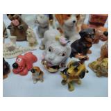 Lot of Asst Dog Figurines