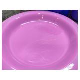 Picnic Basket w/Cups/Plates/Silverware + Mat