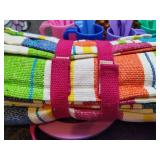 Picnic Basket w/Cups/Plates/Silverware + Mat