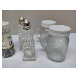 Lot of Glass Salt & Pepper Shakers