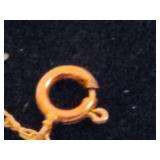 Opal Necklace & Earring Set Stamped 14K