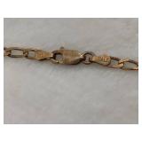 Silver Cross Pendant w/Inset Daisies