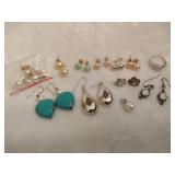 Lot of Asst Silver Jewelry Pieces