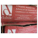 4 ctrns Daltile Ceramic Mosaic Tile...