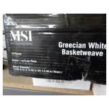 MSI 10 ct Grecian White Basketweave...