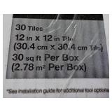 8 ctns Trafficmaster Dark Grey Slat...