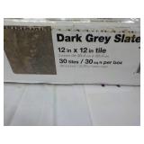 8 ctns Trafficmaster Dark Grey Slat...
