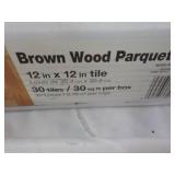 10 ctns Trafficmaster Brown Wood Pa...