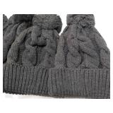 6 Cable Knit Hats...