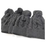 6 Cable Knit Hats...
