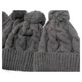 6 Cable Knit Hats...