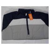 Cutter and Buck size M Grey/White/N...