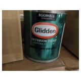8 qts Glidden Paint- your choice of...