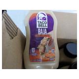 8 ct Taco Bell BAJA Sauce 12 oz...