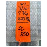 3/16" Tempered Glass (LARGE LOT - 4 Pallets: P8, P12, P14, P27)