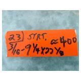 3/16" Tempered Glass (LARGE LOT - 4 Pallets: P3, P6, P23, P24)