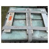 3/16" Tempered Glass (LARGE LOT - 6 Pallets: P13, P18, P21, P22, P26, P28)