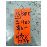 3/16" Tempered Glass (LARGE LOT - 4 Pallets: P15, P16, P19, P20)