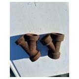 1 1/4" Cast Iron Pipe Fittings (F63, F110, F112, F113, F114, F126)
