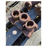 1 1/2" - 2" Misc. Cast Iron Fittings (F57, F58, F122, F118)