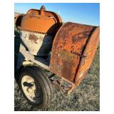 Cement Mixer Cart