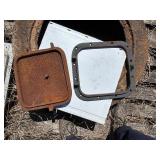 Cast Iron Furnace Door