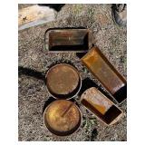Old Rusty Baking Pans