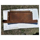 Cast Iron "Old Homart" Furnace Door