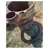 Antique Cast Iron Fargo Foundry Heater