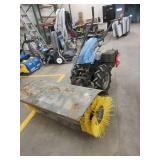 BCS GAS POWERED WALK BEHIND POWER BROOM