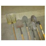 SHOVELS AND HOE