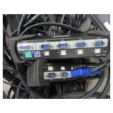 KVM SWITCHES AND COMBO CABLES