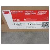 3M RED BUFFER PADS - NEW
