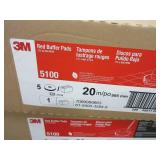 3M 20" RED BUFFER PADS