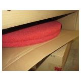 3M 20" RED BUFFER PADS