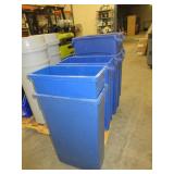 RUBBERMAID AND CONTINENTAL RECYCLE CONTAINERS