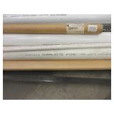 ASSORTED PVC, BLACK PIPE, STAINLESS STEEL TUBING