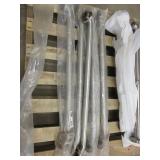 STAINLESS STEEL LAVATORY GRAB RAILS - NEW