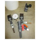 SOLAR, DIGITAL THERMOMETERS AND VALVES WITH BUCKET