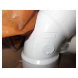 PVC PLUMBING FITTINGS-MOSTLY NEW
