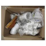 PVC PLUMBING FITTINGS-MOSTLY NEW