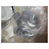 PVC PLUMBING FITTINGS-MOSTLY NEW