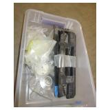 DOOR STOPS AND DOOR PARTS- MOSTLY NEW