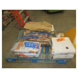 ASSORTED COLOR AND SIZE CERAMIC TILE AND GROUT - NEW