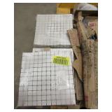 ASSORTED COLOR AND SIZE CERAMIC TILE AND GROUT - NEW